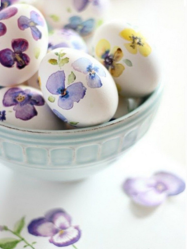 15 cách biến những quả trứng đơn điệu thành món đồ trang trí nhà đầy màu sắc
