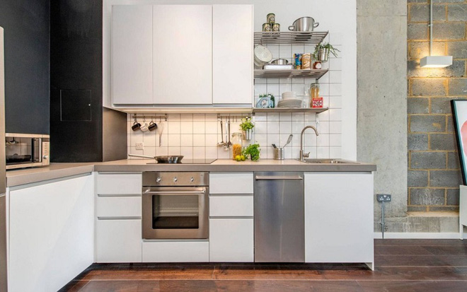 Những mẫu thiết kế đẹp, hiện đại và vô cùng tiện lợi cho nhà bếp vỏn vẹn 5m2
