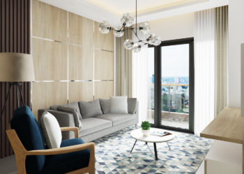 Thiết kế nội thất Căn hộ 2PN dự án Feliz En Vista