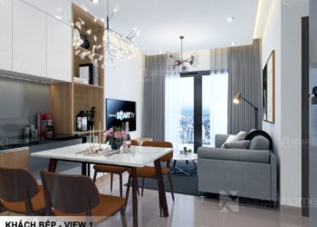 Thiết kế & báo gia nội thất căn hộ 1PN+ dự án Vinhomes Grand Park (Vincity)