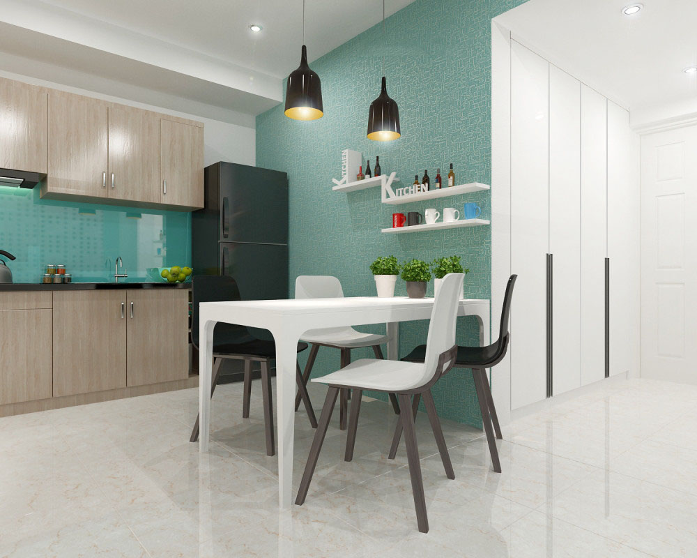 Thiết kế nội thất chung cư Soul Apartment &#8211; Babilon &#8211; Tân Phú 50m2