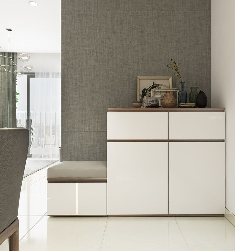 Thiết kế nội thất chung cư Masteri Thảo Điền 64m2 – Chị Phương