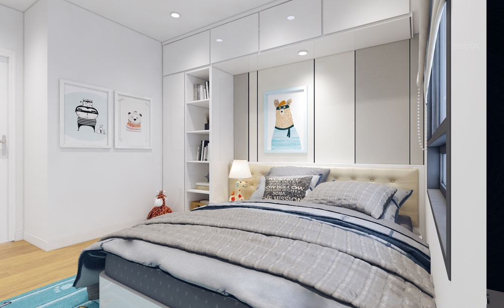Thiết kế nội thất chung cư Masteri Thảo Điền 73m2 – Anh Kim