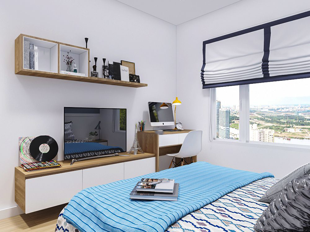 Thiết kế nội thất chung cư Masteri Thảo Điền 90m2 – Chị Ngọc