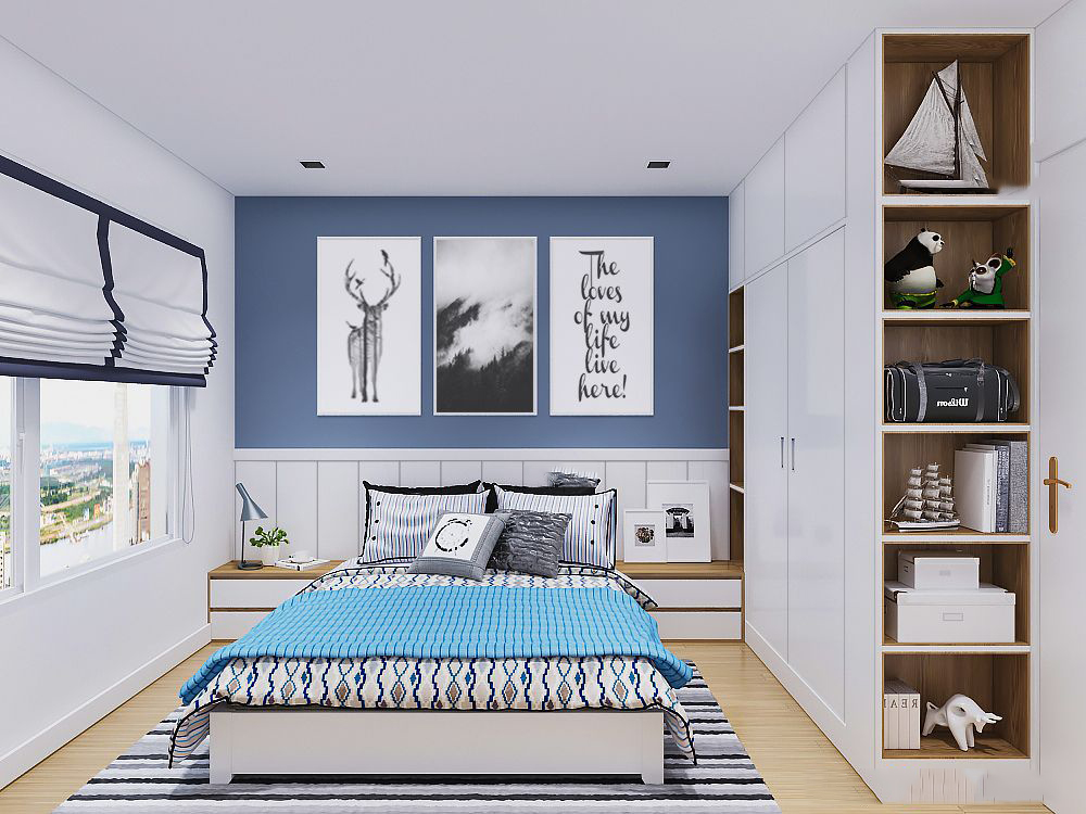 Thiết kế nội thất chung cư Masteri Thảo Điền 90m2 – Chị Ngọc