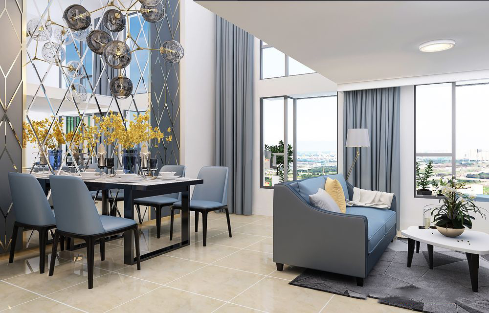 Thiết kế nội thất chung cư La Astoria 51m2 &#8211; Anh Nam