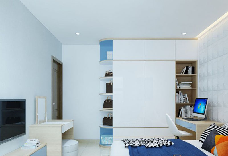 Thiết kế nội thất chung cư Him Lam Nam Khánh 90m2