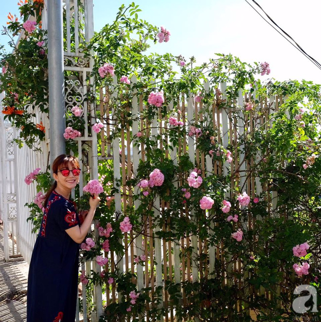 Khu vườn trên sân thượng rộng tới 200m² bạt ngàn rau quả sạch của nữ doanh nhân Sài Thành