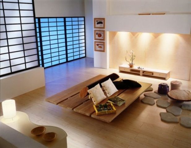 Học tập người Nhật trang trí phòng khách vừa đẹp vừa gọn gàng đến bất ngờ