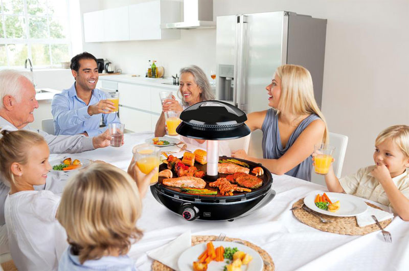 8 mẫu bếp nướng mini hiện đại phù hợp cho bữa tiệc gia đình đầm ấm