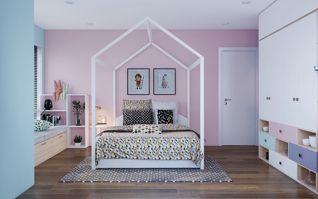 10 mẫu phòng ngủ cho bé đầy màu sắc và không gian vui chơi