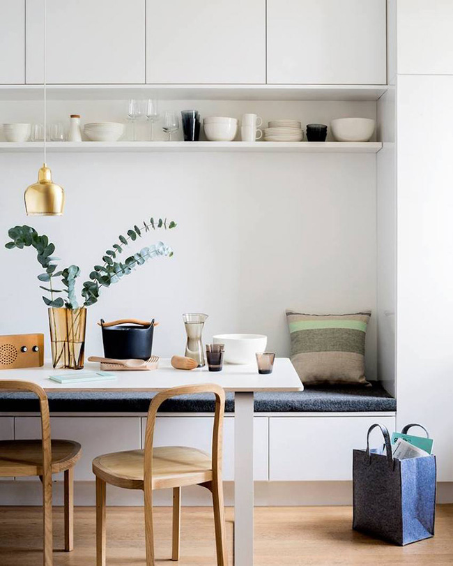 29 mẫu bàn ghế ăn khiến phòng ăn nhà bạn từ nhỏ hóa rộng thênh thang