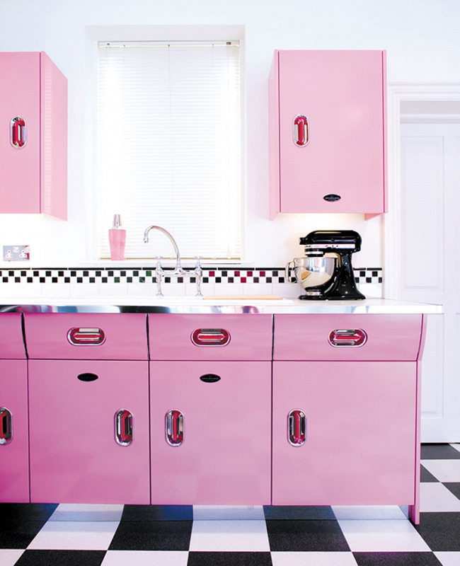 Những mẫu phòng bếp đẹp siêu lòng chị em nhờ sử dụng gam màu pastel