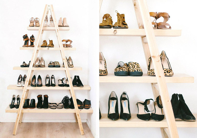 10 ý tưởng lưu trữ giày dành riêng cho hội mê giày tham khảo