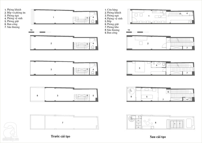 Ngôi nhà 27m² ở Hà Nội: Từ chiếc hộp đóng kín thành tổ ấm thoáng, xanh, đầy cảm hứng của vợ chồng trẻ