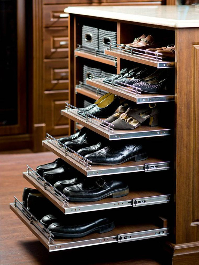 5 mẫu tủ giày "nhỏ mà có võ" cực tối ưu cho không gian nhà nhỏ