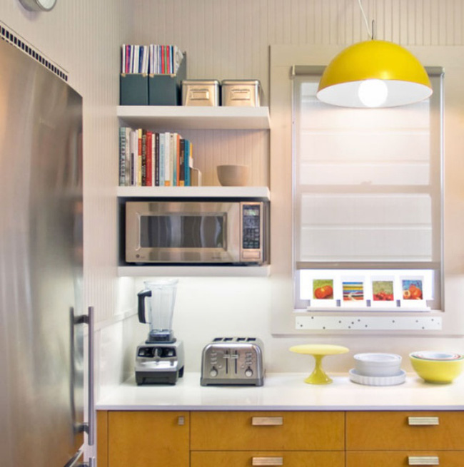 Những mẹo thông minh giúp phòng bếp nhỏ trông rộng thoáng bất ngờ