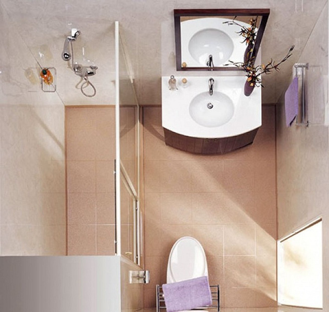 Những lời khuyên thông minh cho phòng tắm diện tích nhỏ thêm tiện dụng