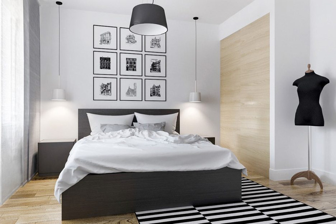 Trang trí phòng ngủ và phòng ăn sáng bừng với chiếc thảm trải sàn vô cùng đơn giản