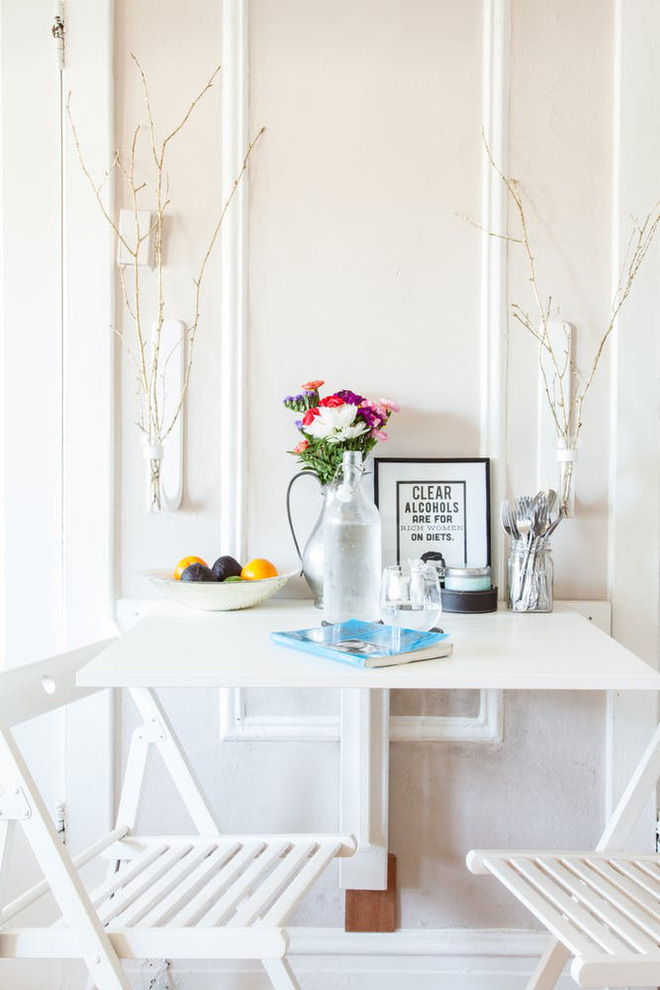 Căn hộ 30m² nhưng có cả góc thiền và khu vườn xanh mướt mắt của cặp đôi cá tính - Ảnh 17. Căn hộ 30m² nhưng có cả góc thiền và khu vườn xanh mướt mắt của cặp đôi cá tính