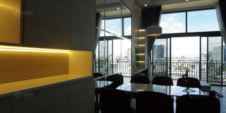 Thi công nội thất căn hộ The View